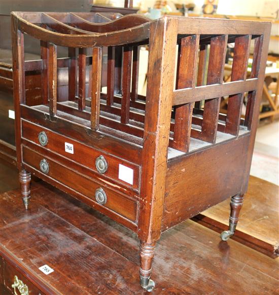 Regency mahogany Canterbury